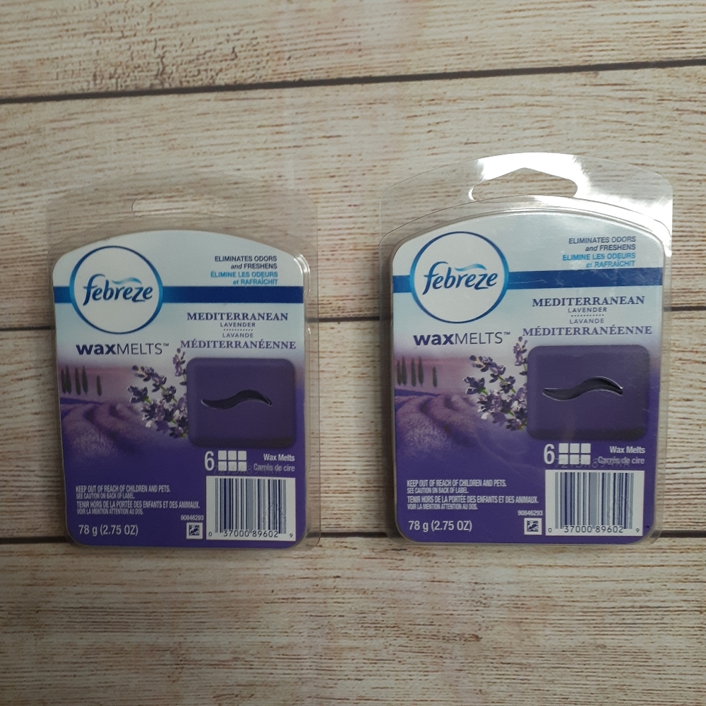 Febreze Mediterranean Lavender wax cubes